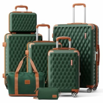 Melalenia 7 Piece Luggage Set