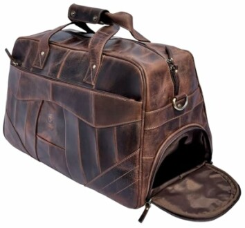 Leather Duffle Bag for Men