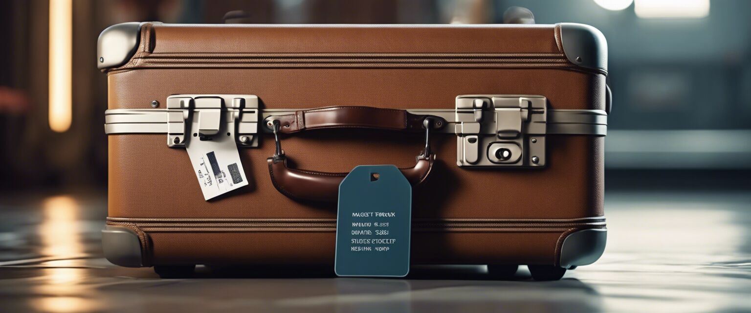 Luggage Tracker Attachment