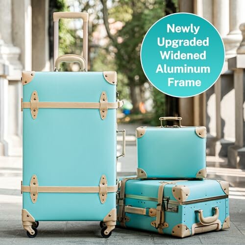 urecity Vintage Luggage Set