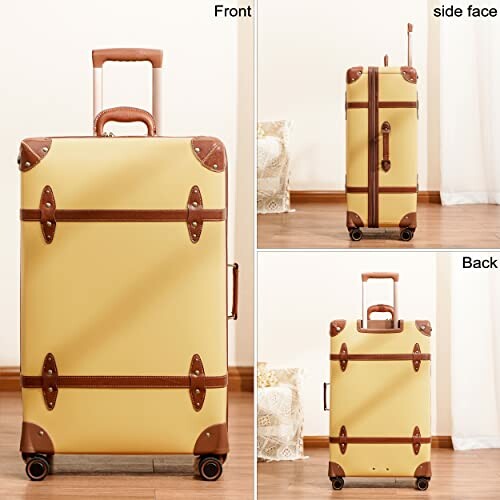 NZBZ Vintage Handmade Luggage Sets